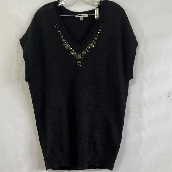 DKNYC BLACK SWEATER SIZE XL‎ - Picture 2 of 7
